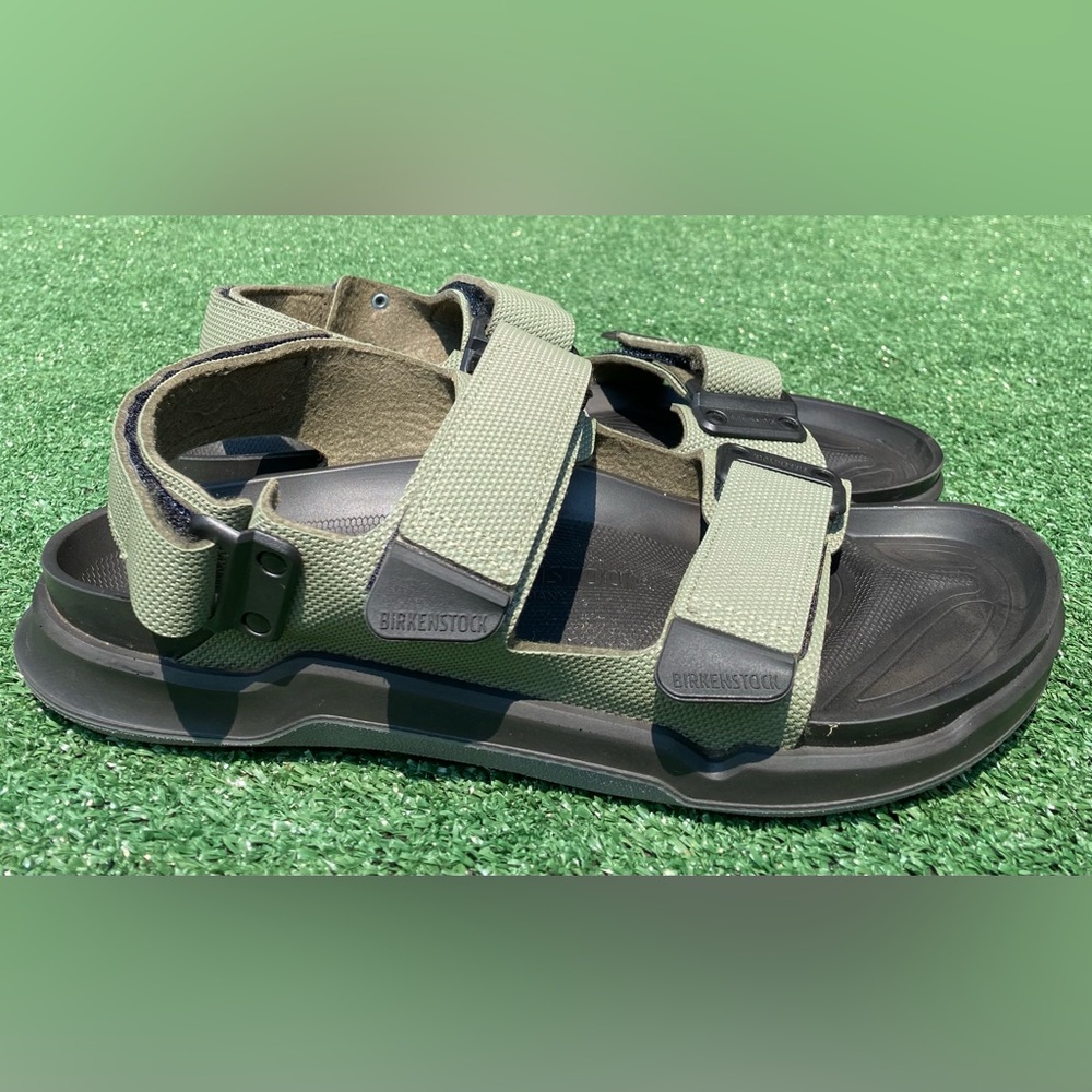 Birkenstock Tatacoa Futura Khaki Army Green Strap Sandals Men's US 10-10.5 EU 43